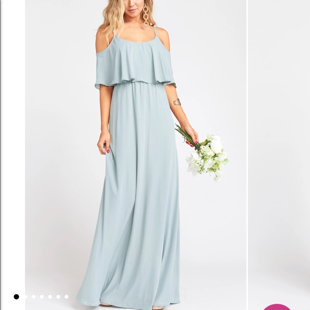 Caitlin Ruffle Maxi Dress - Picture 3 of 5